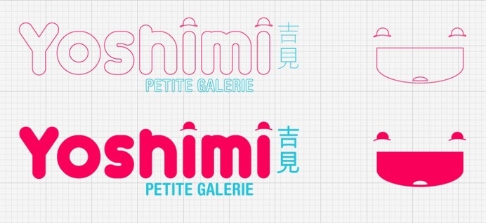 Logo for Yoshimi Gallery #plata #yoshimi #del #acopiodg #logo #mar