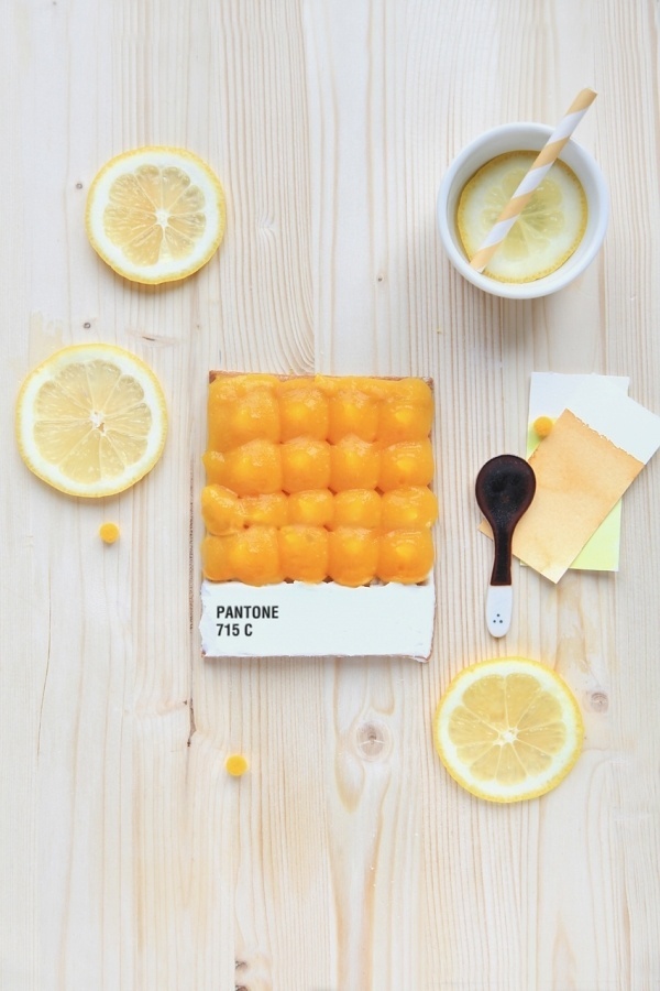 Choose your color | Griottes, palette culinaire #color #orange #pantone #food