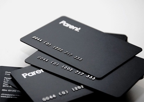 Parent business cards #card #parent #minimal #business