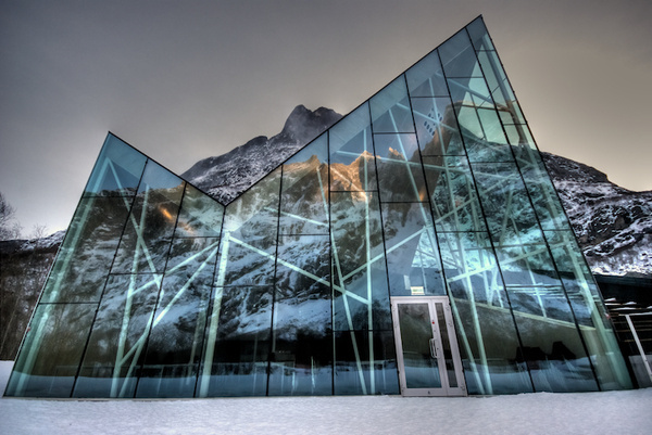 CJWHO ™ (The new visitor center in Trollveggen, Norway by...) #norway #center #design #landscape #photography #architecture #trollveggen #visitor