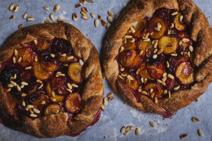Wholewheat Plum Galette