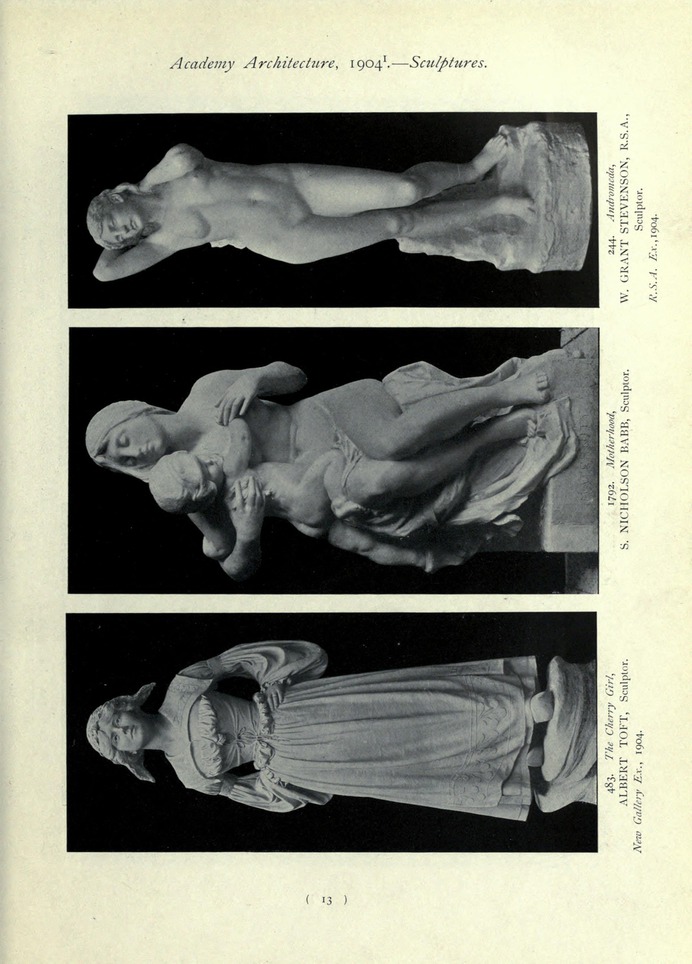 Sculptures from "Academy architecture," 1904-1908. A collection of all the sculptures published in vols. 25-34 of "Academy Architecture." : Academy architecture and architectural review : Free Download, Borrow, and Streaming : Internet Archive