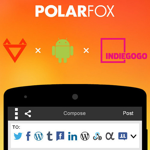 Only hours away!! http://www.polarfox.com #android #indiegogo #polarfox
