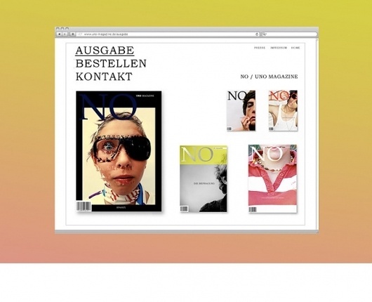 Uno Magazine - JPB STUDIO - Art & Creative Direction #website #magazine