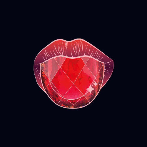 Sparkling Tongue by Maria Umeiwska