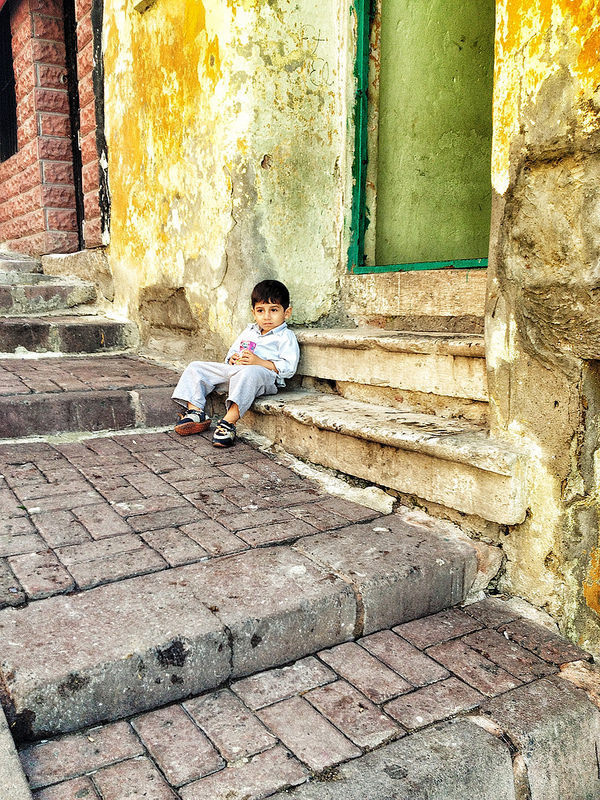 Istanbul boy in the streets | Flickr - david walby #istanbul #turkey #david walby #wall-b #photography #boy #streets #iphone