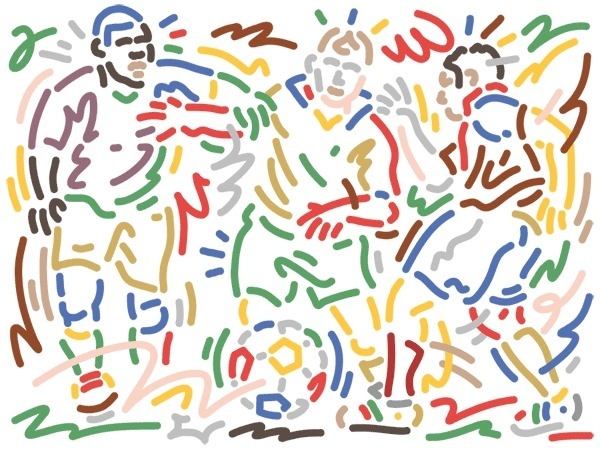 overlap magazine #illustration #dutch #mondriaan