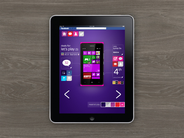 Digital design for website, phone and tablet app. #self #ipad #tablet #app #service #purple