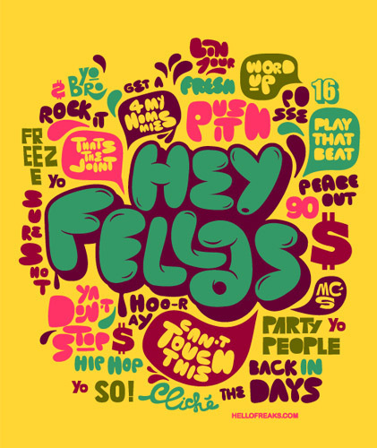 • Hellofreaks • #illustration #poster #typography