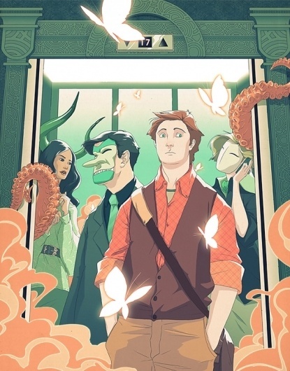Editorial 2010 on the Behance Network #illustration