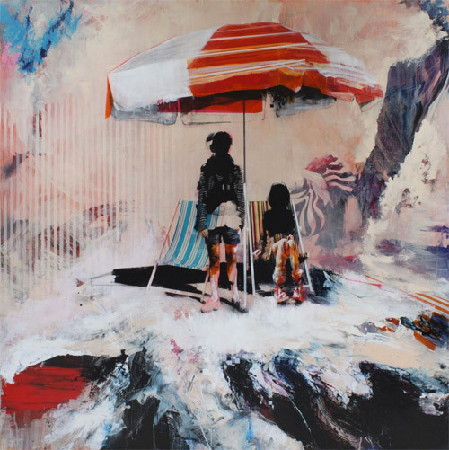 Artist painter Ian Francis #beach #painting