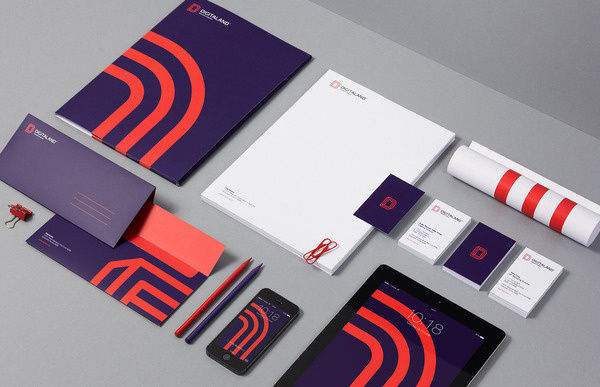for brandsÂ Â |Â Â http://forbrands.pl"Digitaland is a creative production agency formed by talented and passionate experts in online adv #branding #stationery