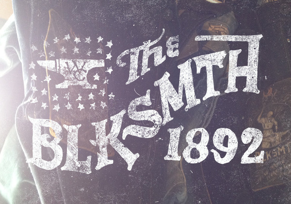 BLKSMTH Jon Contino, Alphastructaesthetitologist #clothing #lettering #blacksmith #jon #contino #tag #typography