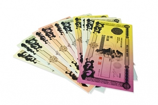 FACTORY 16 11 » Hungry Ghost Festival 2011 #ghost #hell #festival #branding #campaign #notes #colors #bank #hungry #money