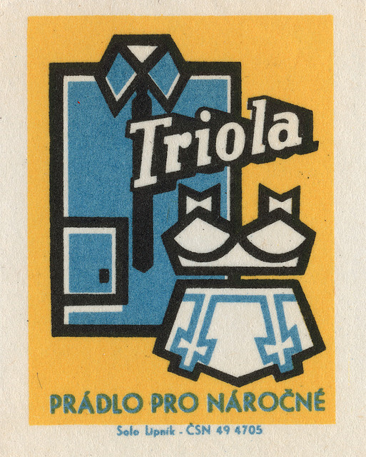 All sizes | czechoslovakian matchbox label | Flickr Photo Sharing! #illustration