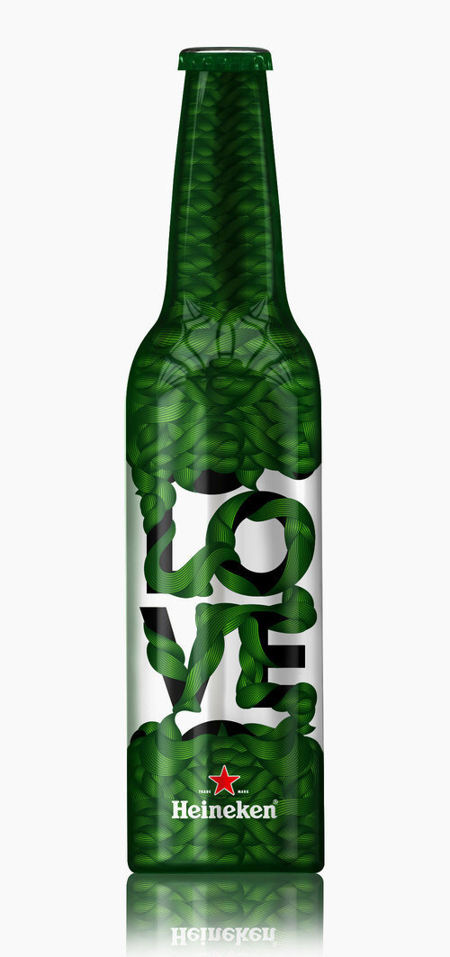 Heineken Trafiq Limited Edition — The Dieline #packaging #beer #bottle