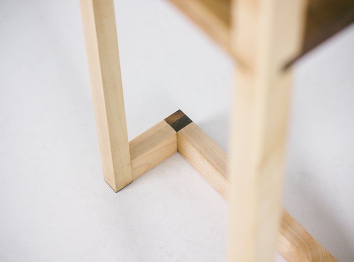 stack Stairs Fly Massive Millworks #fly #massive #millworks #wood #furniture #interior #walnut #maple #woodworking #modernism