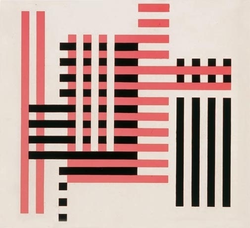 Tate Modern| Past Exhibitions | Albers and Moholy-Nagy: From the Bauhaus to the New World #bundled #geometry #red #black #glass #paint #albers #joseph