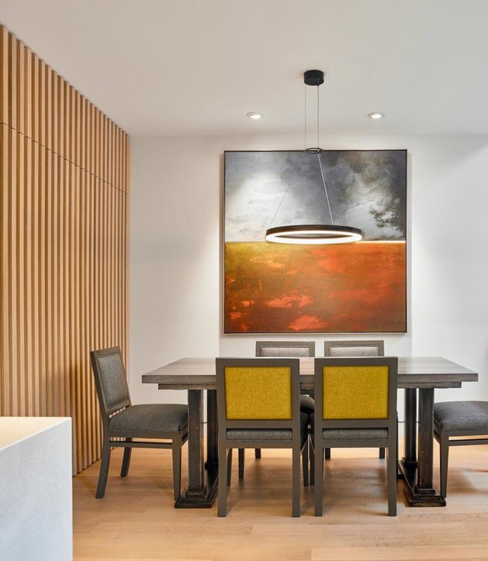 dining room by VFA Architecture + Design