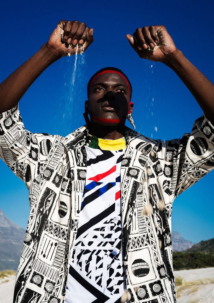 Africa-Is-Now-magazine - Mindsparkle Mag Elena Iv-skaya is the owner of this colorful project for Africa Is Now Magazine. It is a fashion photography series, which features a new collection of the South African brand Imprint. #logo #packaging #identity #branding #design #color #photography #graphic #design #gallery #blog #project #mindsparkle #mag #beautiful #portfolio #designer