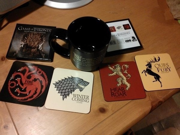 Game of Thrones Coaster Set #gadget