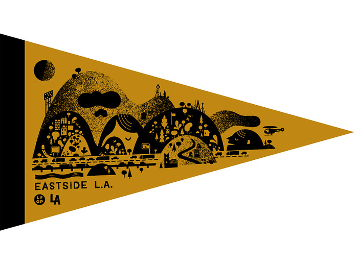 Eastside LA Pennant #pennant