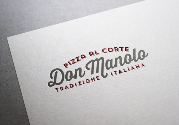 Don Manolo #brand #identity #branding #pizza