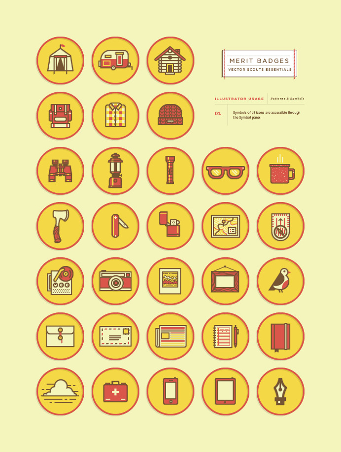 Icons #icon #merit #badge #outdoor #vector