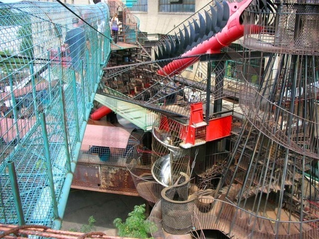 A Shoe Factory Transformed Into an Urban Playground
