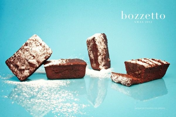 XMAS 12 by Bozzetto on Behance #chocolate #banana #nuts