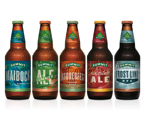Summit Brewing Bottles #packaging #beer