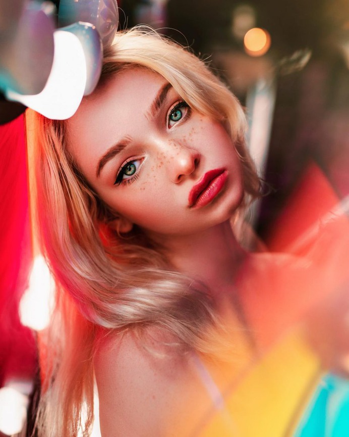 Moody Female Portrait Photography by Tim Caver