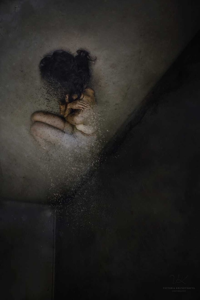 The Dark Room: Fine Art and Melancholy Portrait Photography by Victoria Krundysheva