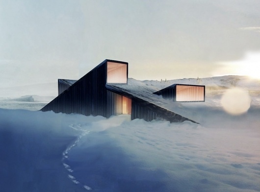 fantastic norway architects: mountain hill cabin #architecture