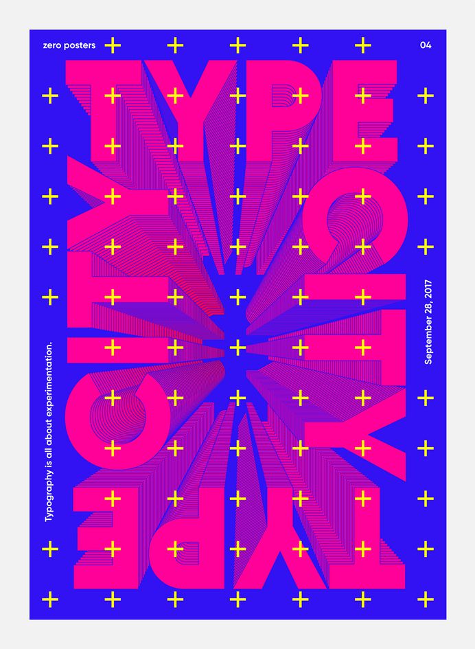 Zero Posters Vol.1 on Behance