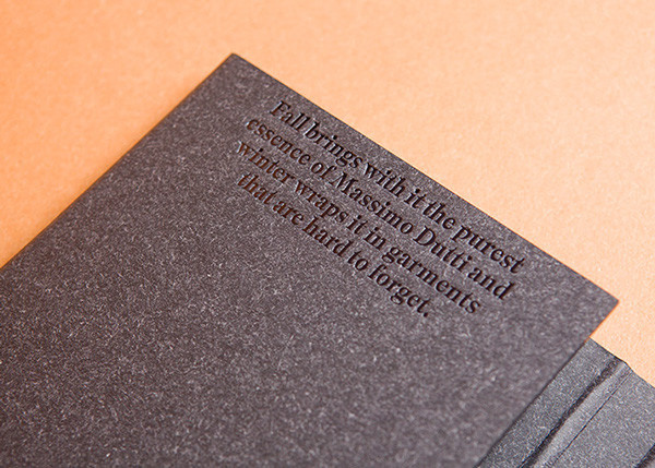 MASSIMO DUTTI F/W 014-015 PRESS DOSSIER on Behance #dd