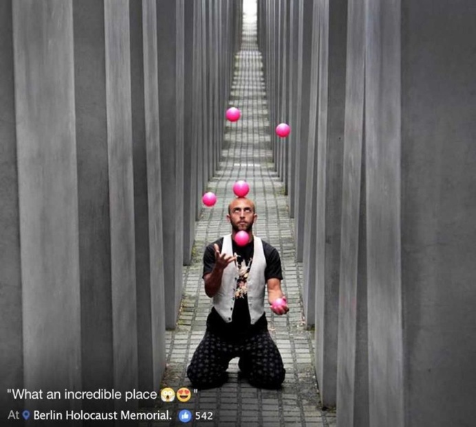 Yolocaust: Shahak Shapira Shames Tourists Who Take Selfies at The Holocaust Memorial