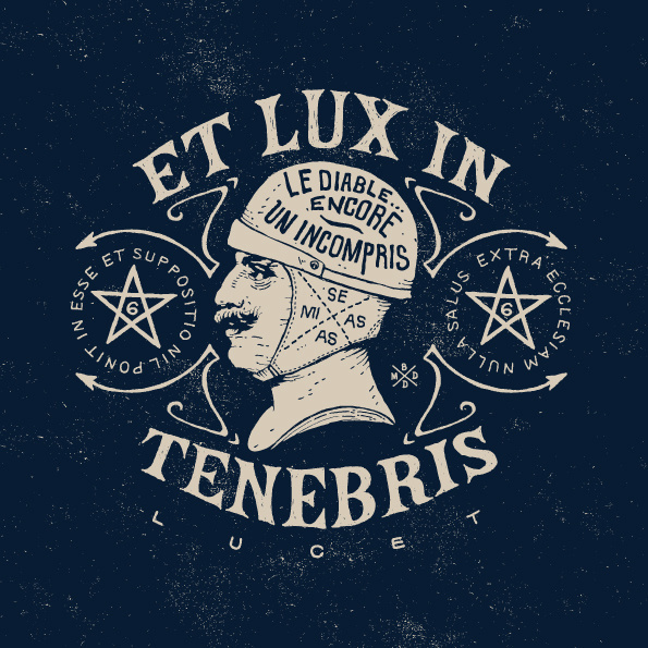 Neither God nor Master on Behance #logo #pentagram #bmd #profile
