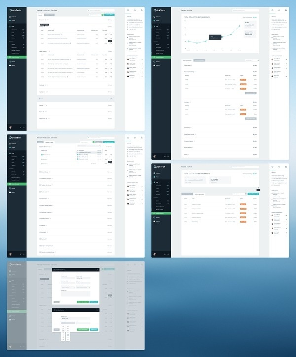 Manage products and receipt archive_pixels #program #dashboard #app #ui