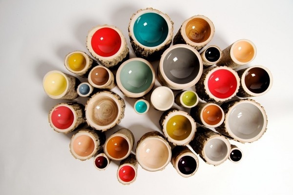 Log bowls by Loyal Loot #wood #natural #style #bowls
