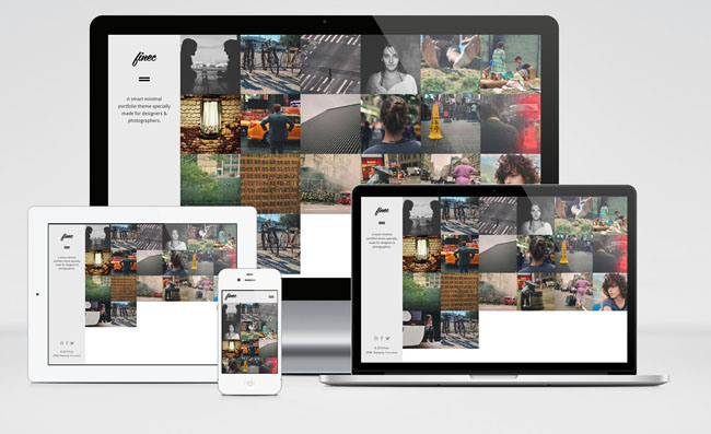 Finec – Free Responsive Portfolio HTML Template for Designers