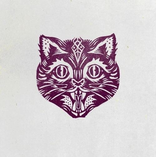 by pedro oyarbide, saint kilda #logo #animal #vintage #cat