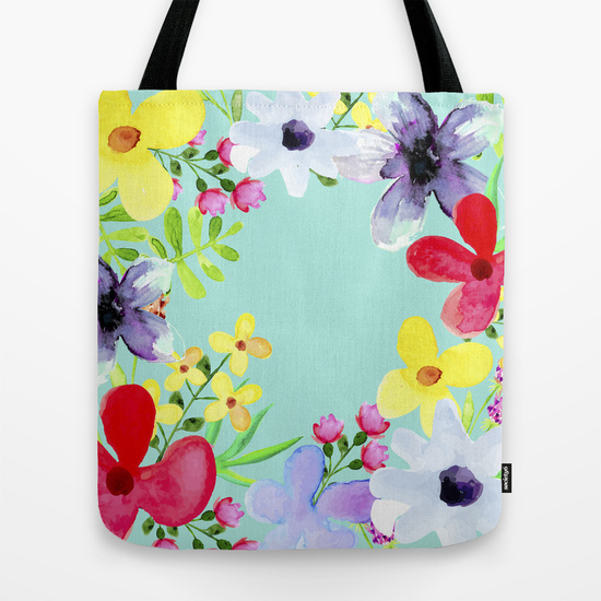 flora, pattern, watercolor, painting, nature, may