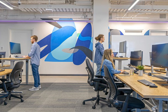 PayPal Headquarters Renovation / HGA and SWA Group / Open Office Space