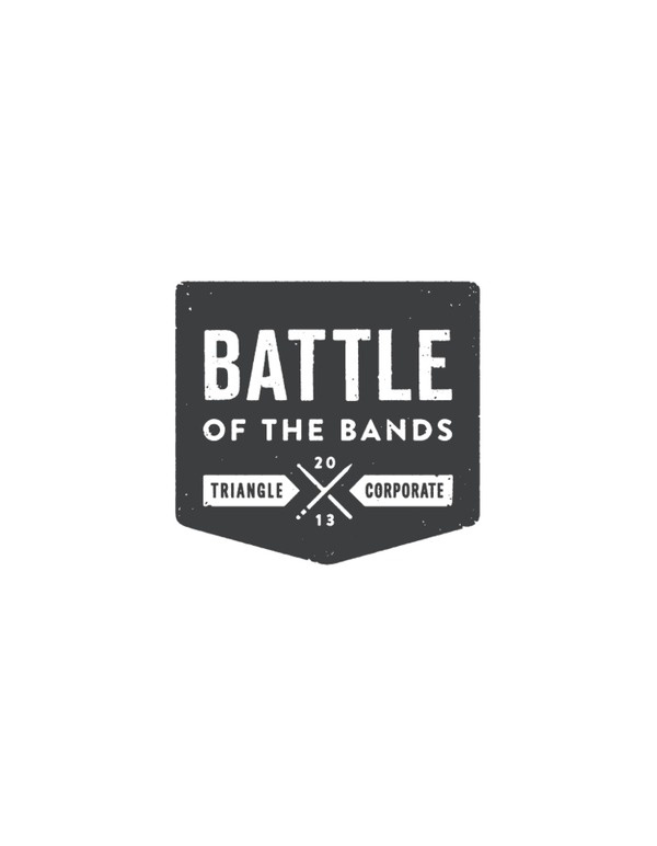 2013 Battle of the Bands Logo #lawson #print #matt #bands #screen #battle #brochure