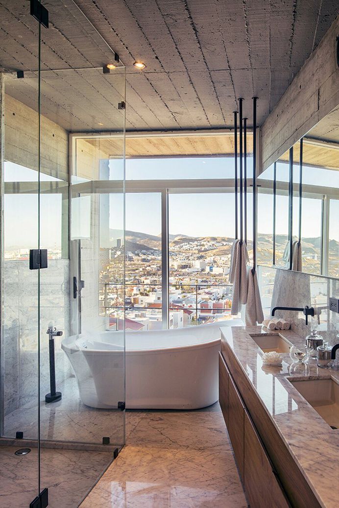 Sustainable Smart House Built with Concrete, Steel and Wood 10