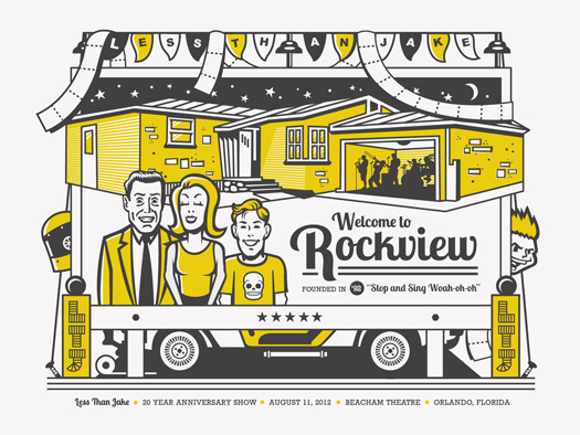 LTJ poster by Tron Burgundy #screen #print #poster