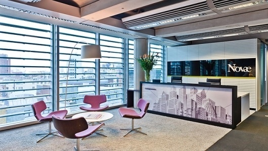 Novae Group plc - ABA design #interior #sculpture #novae #design #paper