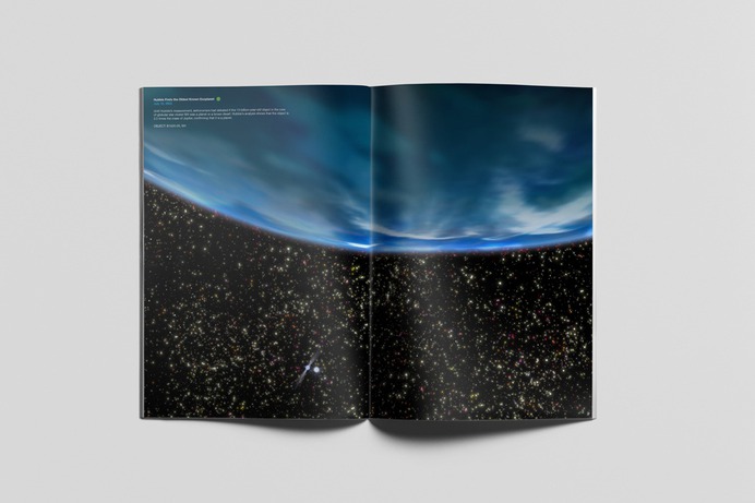 Hubble 25 Years On Book Design – Deivid Cole