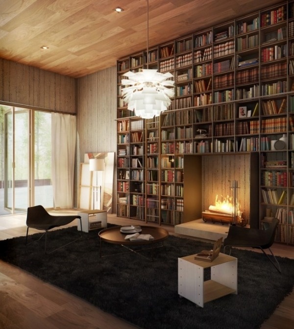 Image Spark Image tagged "room design" jermshaw #libraries #bookcases #interiors #architecture
